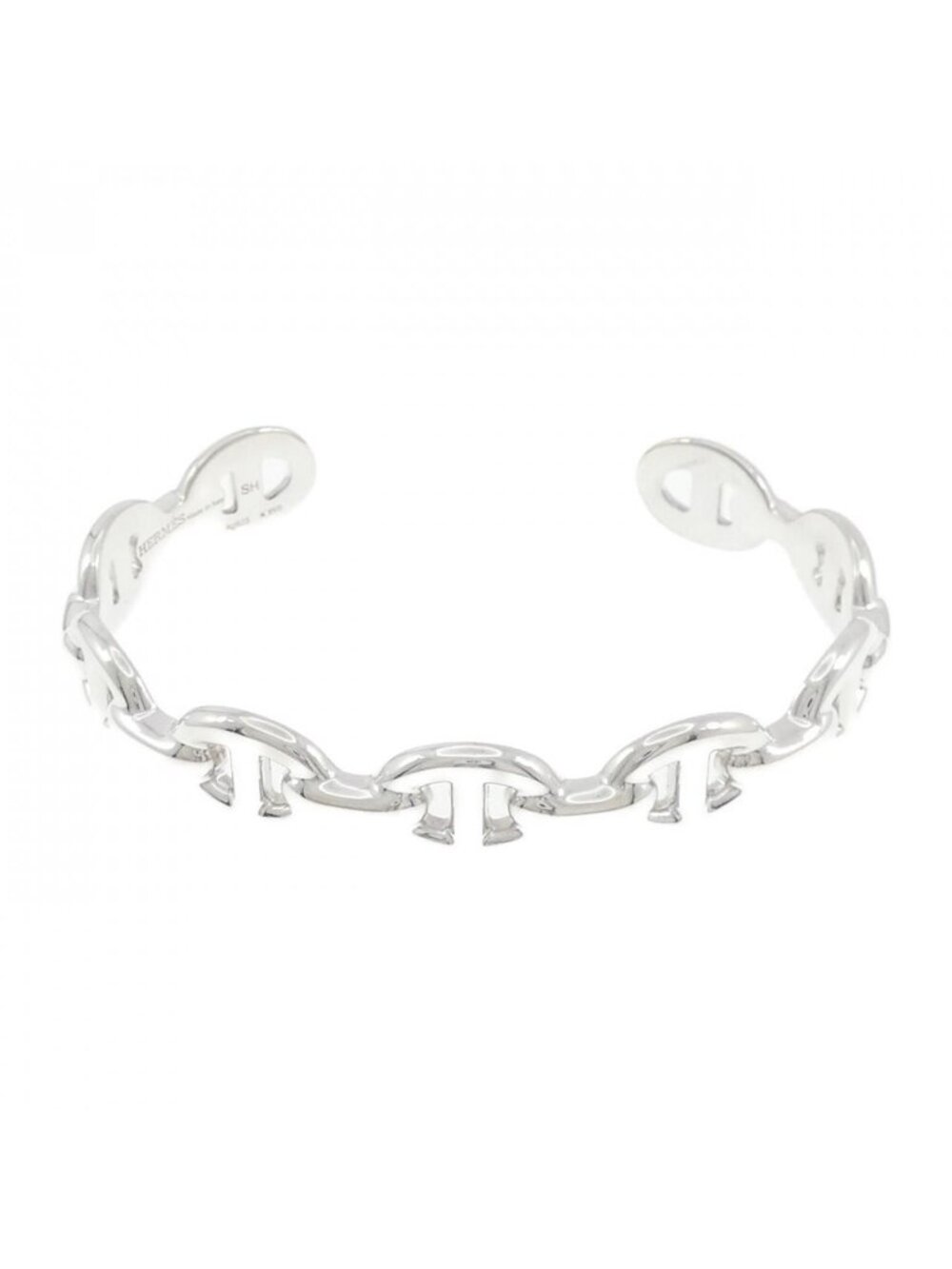 Hermes Chaine D'Ancre Enchainee Bangle Bracelet